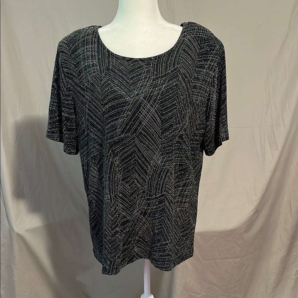 Vintage Costa Relaxed Fit shimmery top Excellent Used Condition